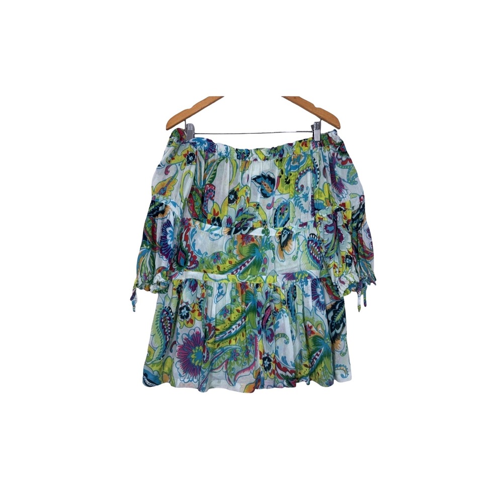 Maeve by Anthropologie Women's Blouse Top Size Small  Multicolor